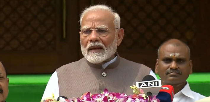 pm modi key highlights on economic survey and budget 2024